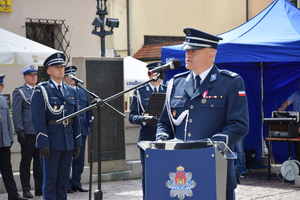 8przemówienie Komendanta Miejskiego Policji w Krakowie