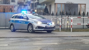 Zdjęcie radiowozu Toyota Auris