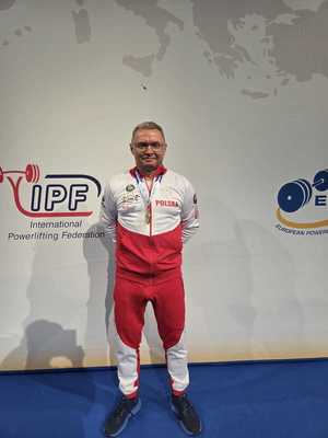 Podinsp. Adam Rajtar z medalem