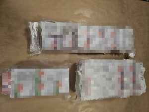 zabezpieczone przez policjantów substancje