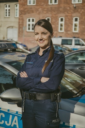 Dzielnicowa z komisariatu 6 Patrycja Chlebda