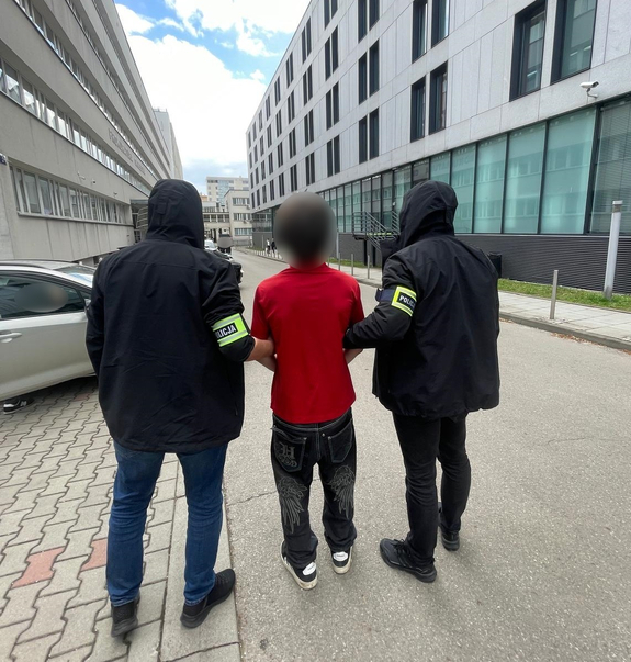 Pseudografficiarz prowadzony przez krakowskich policjantów