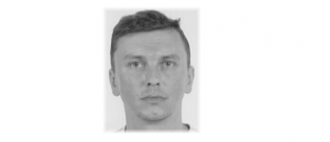 zdjęcie twarzy poszukiwanego Marcina Kądzieli