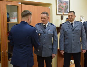 3przekazanie obowiązków nowemu Komendantowi Komisariatu Policji I w Krakowie