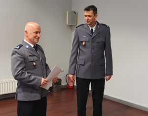 6Nowy Zastępca Komendanta Komisariatu Policji III dziękuje za powierzenie mu obowiązków