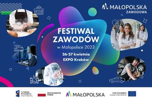 plakat promujący Festiwal Zawodów
