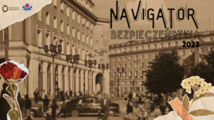 plakat promujący turniej &quot;Navigator Bezpieczeństwa&quot;